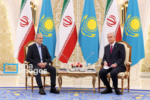 تاکید پزشکیان بر استفاده از ظرفیت بخش خصوصی برای تقویت روابط ایران و قزاقستان