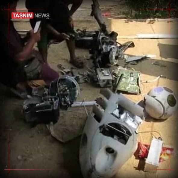 سرنگونی پهپاد پیشرفته آمریکایی در یمن 