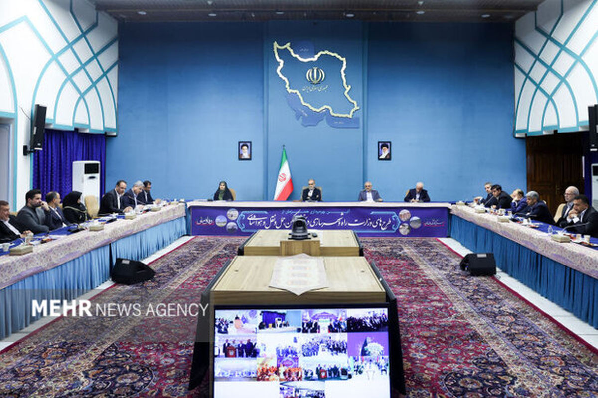 افتتاح همزمان ۵۹ هزار و ۲۶۴ پروژه وزارت راه و شهرسازی با حضور پزشکیان