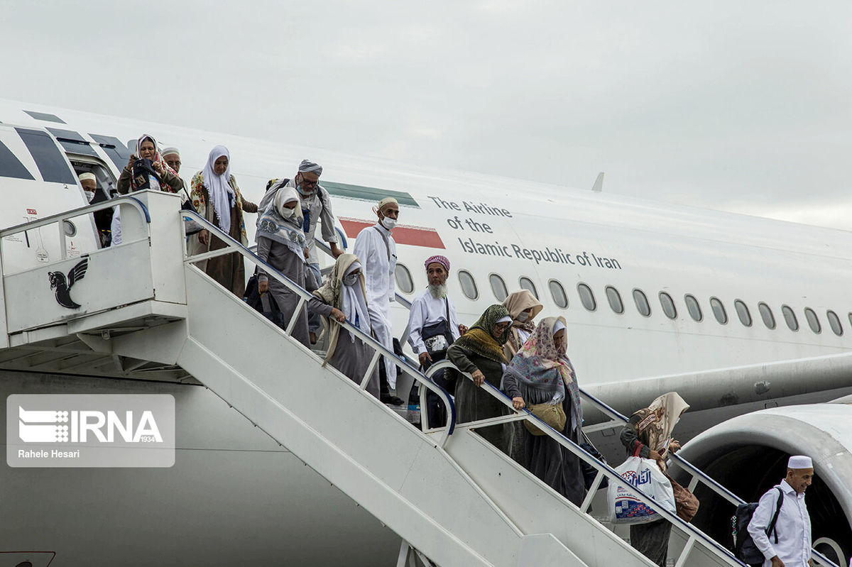 زمان بازگشت حجاج  