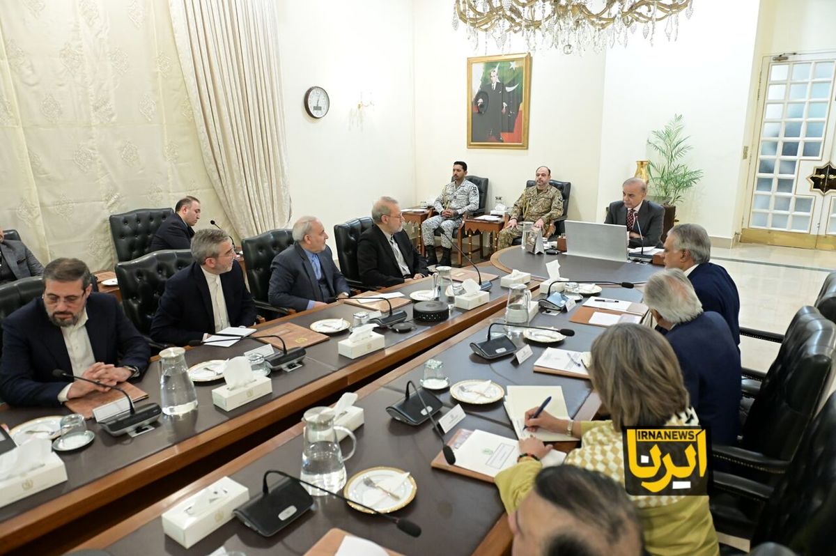 جزئیات دیدار نخست وزیر پاکستان با لاریجانی 