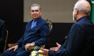 تصاویر: دیدار رئیس ملی ترکمنستان با قالیباف 