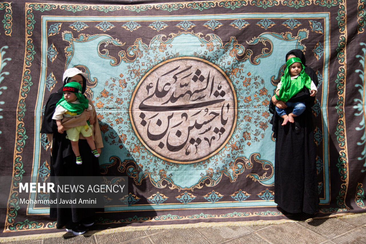 تصاویر: مراسم شیرخوارگان حسینی در سراسر کشور