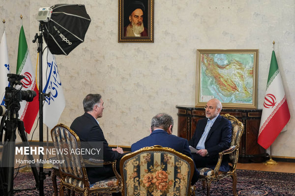 تصاویر: گفت‌وگو شبکه خبری CNN با قالیباف