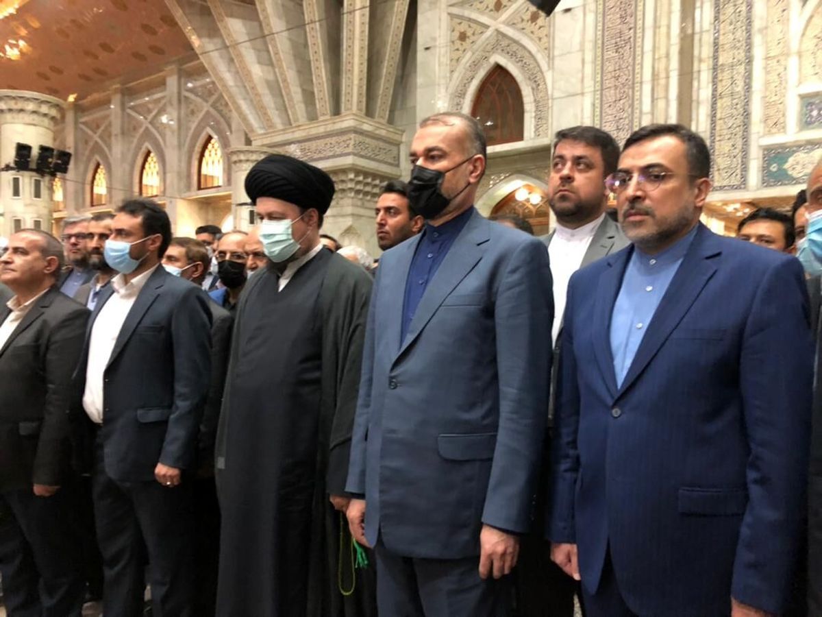 امیرعبداللهیان با آرمان‌های امام راحل تجدید میثاق کرد