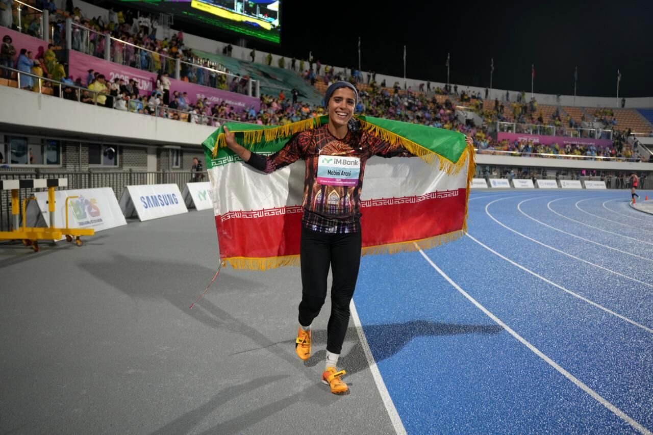 ریحانه مبینی بانوی ایرانی طلایی شد