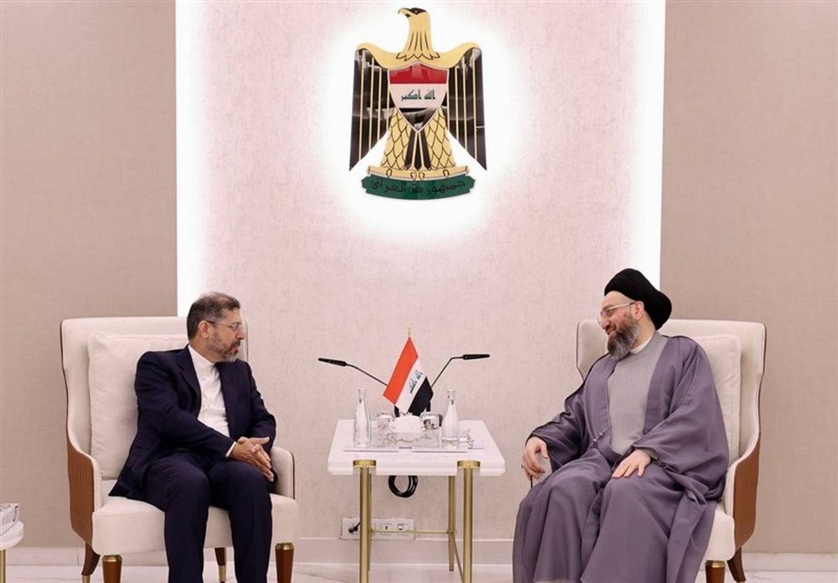 دیدار معاون عراقچی با حکیم