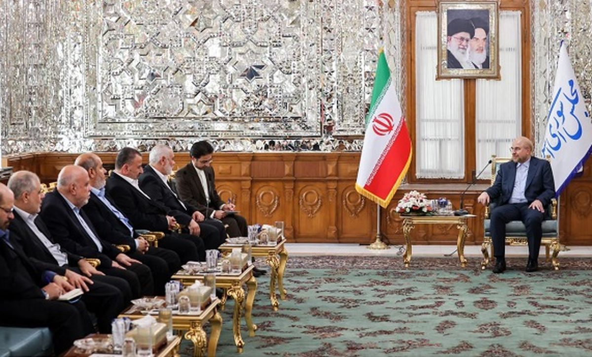 قالیباف: عزت در سایه مقاومت شکل میگیرد/ هنیه: جریان مقاومت امروز در بهترین شرایط خود قرار دارد