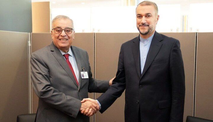 دیدار امیرعبداللهیان با وزیر خارجه لبنان