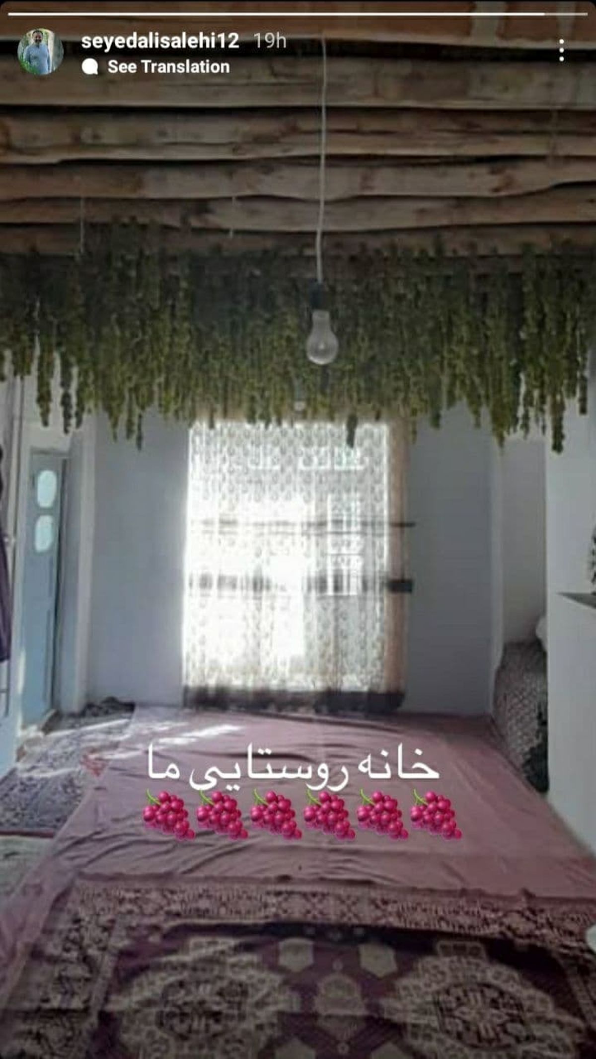  تصویری جالب از خانه روستایی بازیگر معروف 