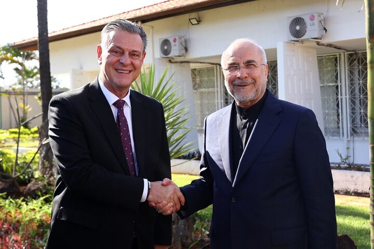 دیدار قالیباف با وزیر کشاورزی برزیل