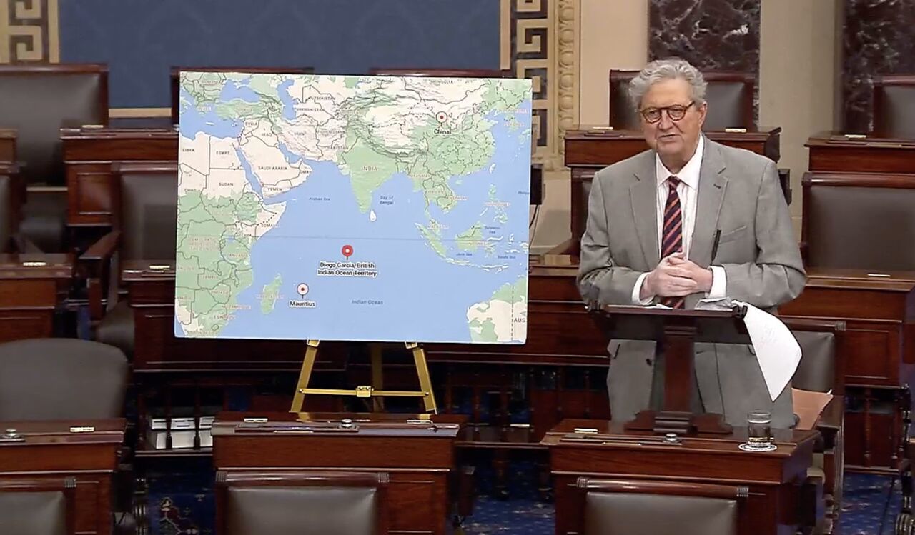  پیشنهاد سناتور آمریکایی برای خرید جزایر چاگوس