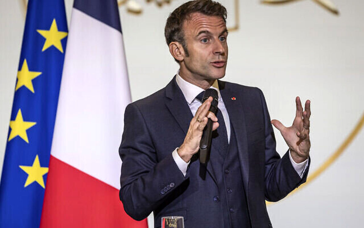 ماکرون: آتش بس در غزه ضروری است!