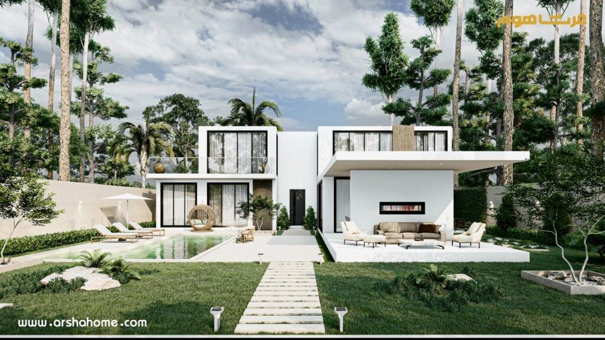 در ویلایی با طراحی مدرن و شیک، با احساسات خود آرامش بخشید و به زندگی لذت ببخشید!