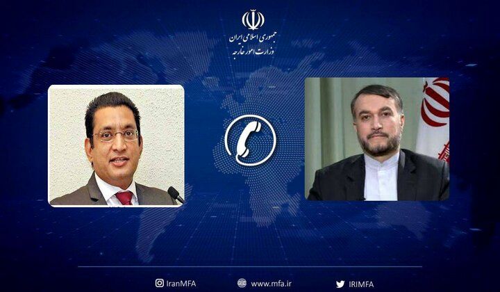 در گفتگوی تلفنی امیرعبداللهیان با وزیر خارجه سریلانکا چه گذشت؟