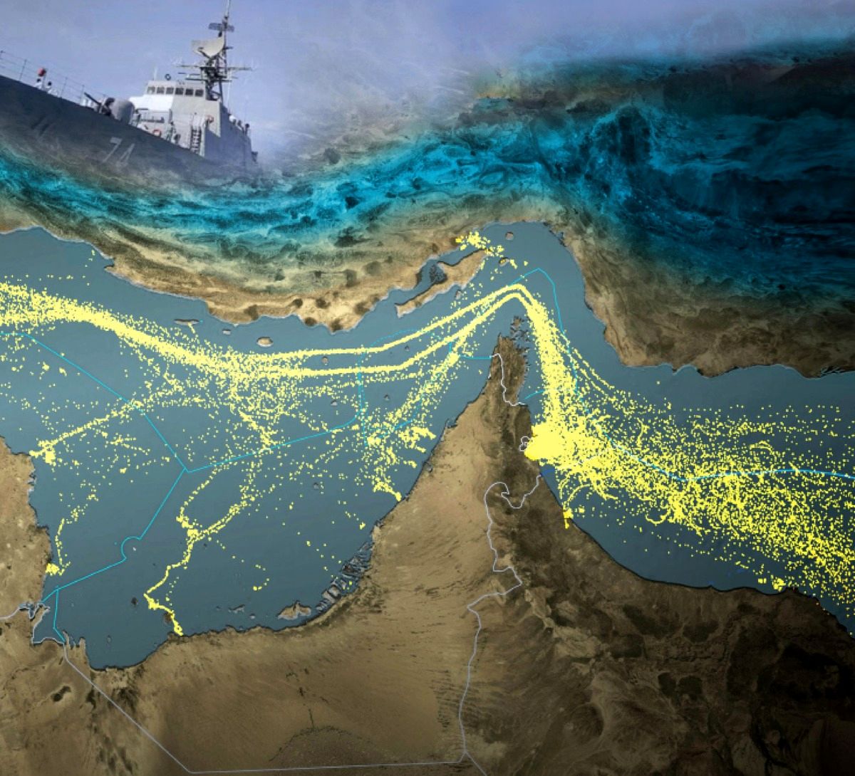 نگاه هراسان جهان به تنگه هرمز