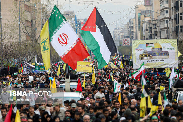 بازتاب گسترده راهپیمایی روز قدس در رسانه‌های بین‌المللی
