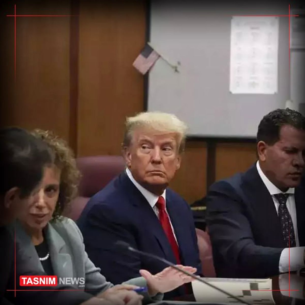 ترامپ: کارکنان دادگاه برایم گریه می‌کردند!