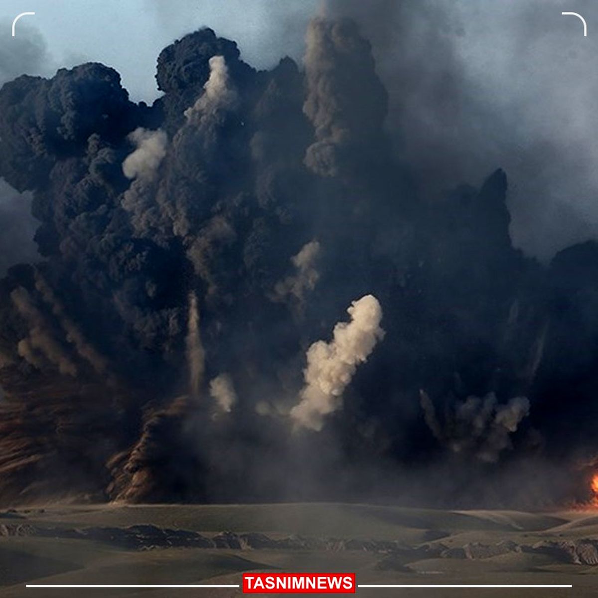 رزمایش نیروی زمینی سپاه در مقر ضدانقلاب