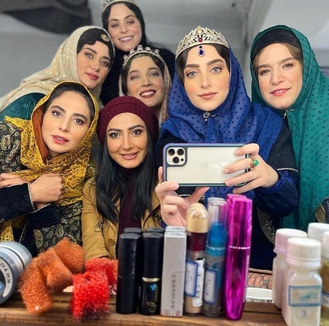 پشت صحنه سریال جیران +عکس