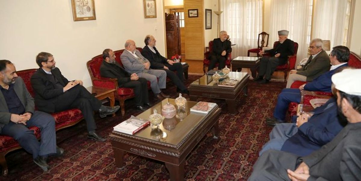 کرزی با سفیر جدید ایران در افغانستان دیدار کردند