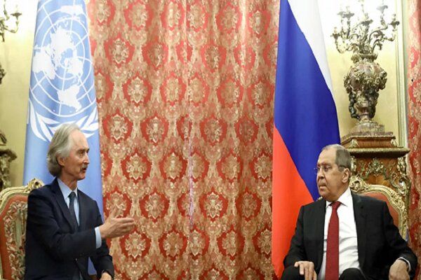 رایزنی لاوروف با پدرسون درباره بحران سوریه