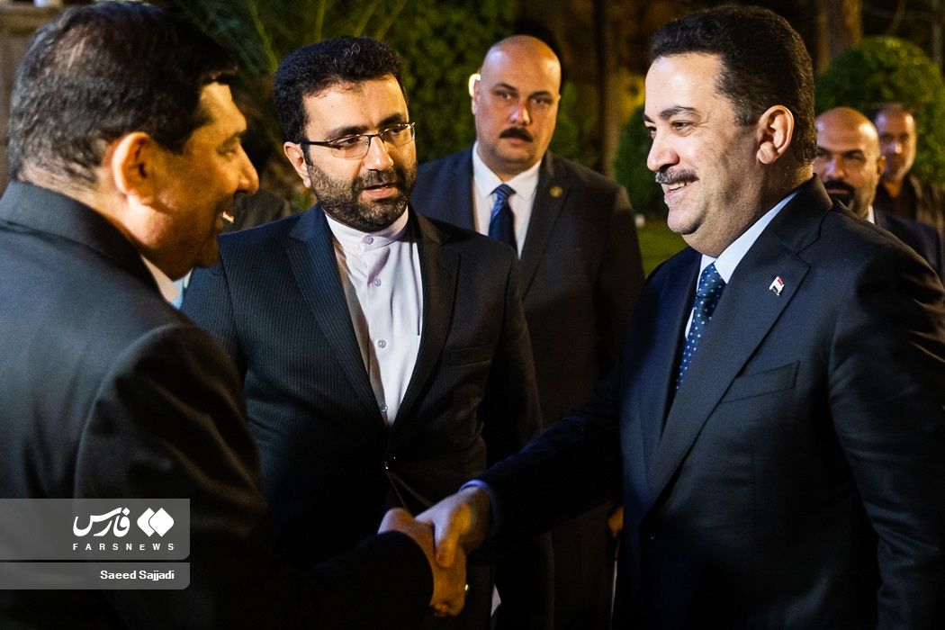 تصاویر: دیدار نخست وزیر عراق با محمد مخبر