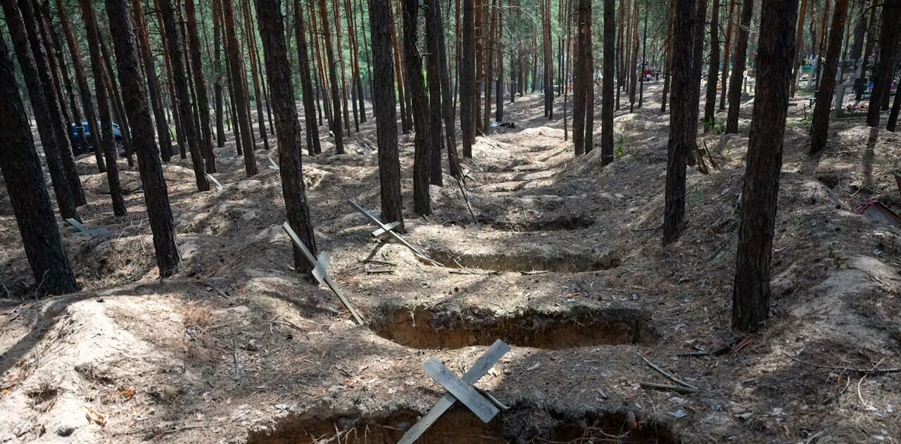 روسیه از کشف گورهای دسته‌ جمعی در «لوهانسک» خبر داد