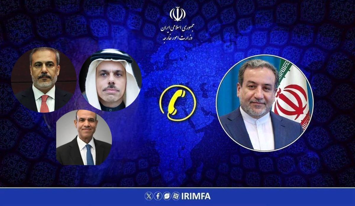 رایزنی عراقچی با وزرای خارجه منطقه