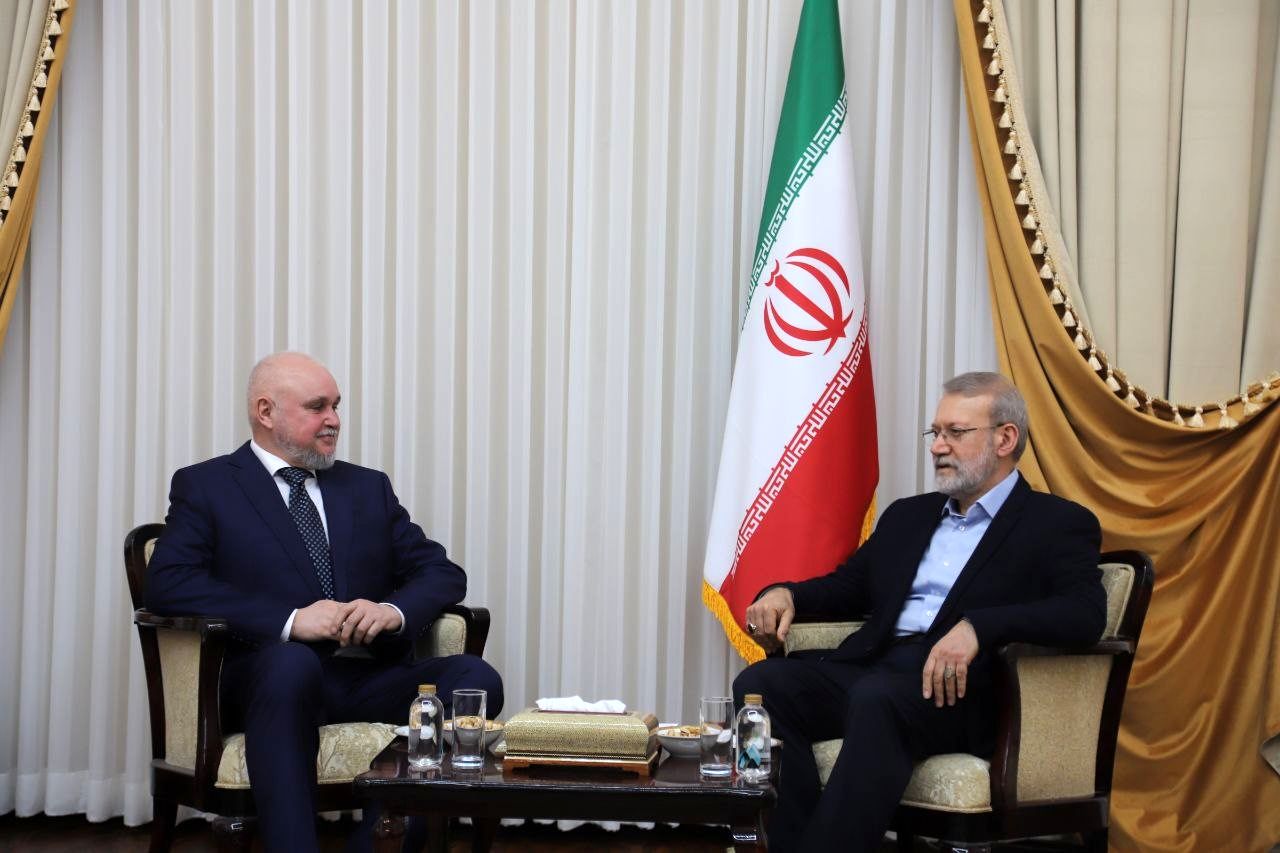 دیدار لاریجانی با وزیر انرژی روسیه