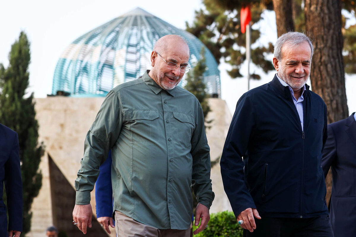 قالیباف:گزارش عملکرد دولت در اجرای برنامه هفتم تا آخر شهریور به مجلس ارائه می‌شود/ پزشکیان: امروز جلسه خوبی با مجلس داشتیم