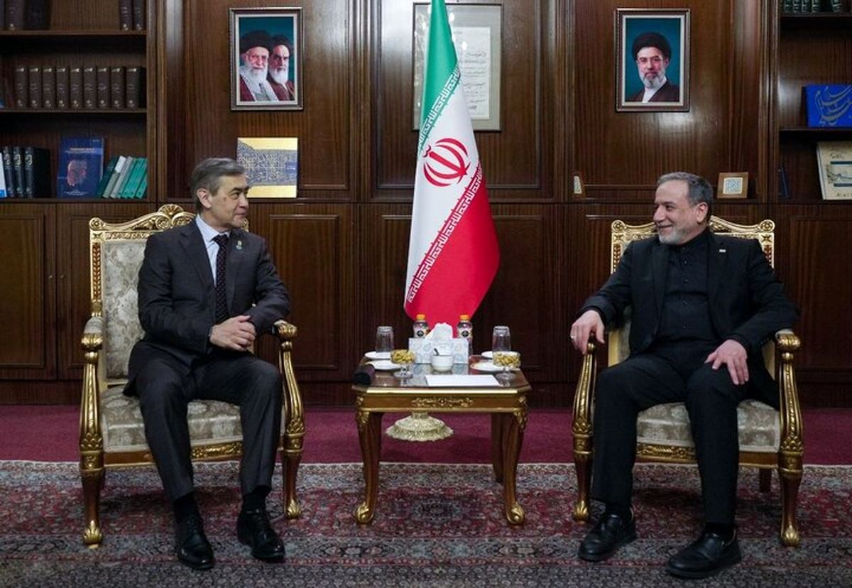 دیدار دبیرکل سازمان همکاری‌ شانگهای با عراقچی