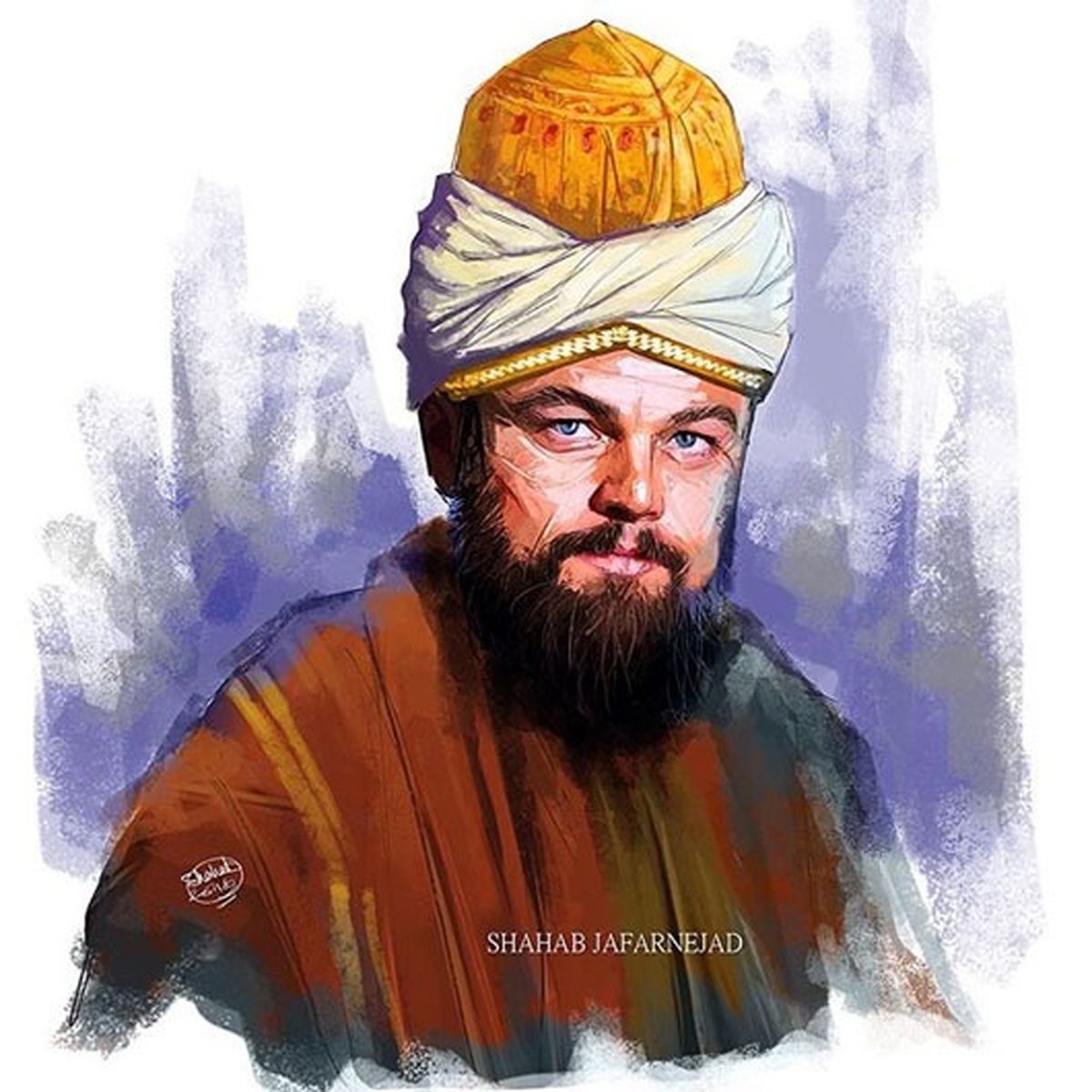 عکس: دی کاپریو در لباس مولانا
