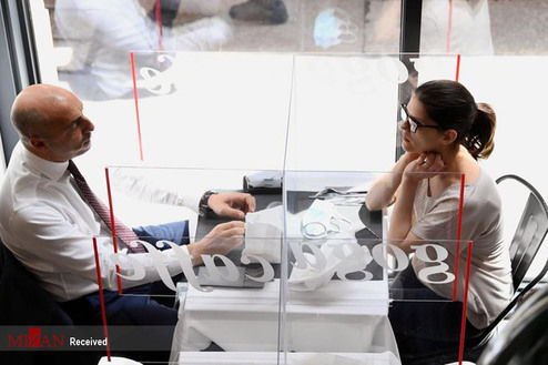 تصاویر: کرونا رستوران ها را متحول کرد