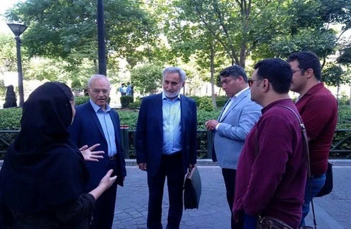 عکس: حضور محمدرضا خاتمی در دادگاه