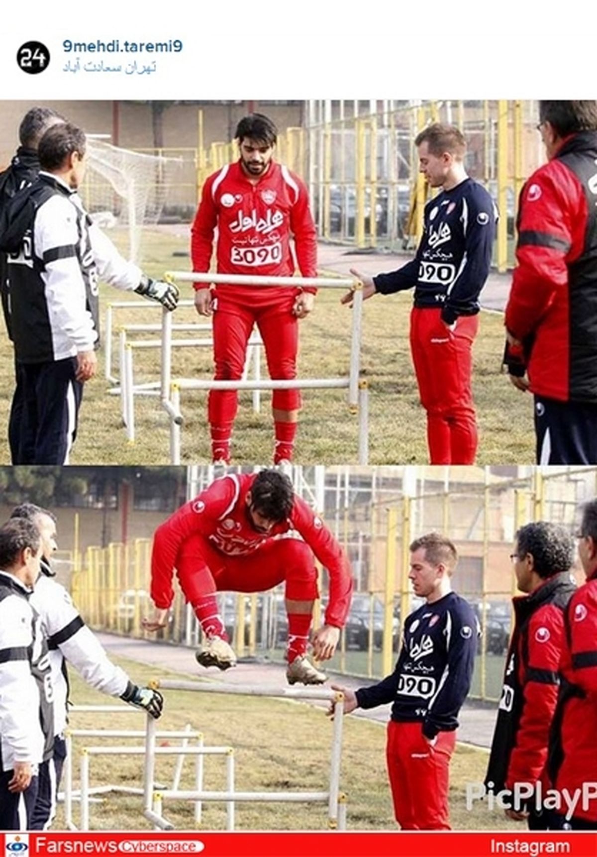 عکس: «رو کم کنی» طارمی !