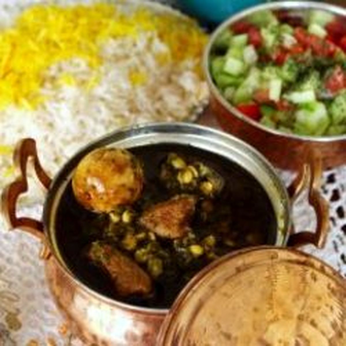 دستور پخت خورش قرمه سبزی دامغانی