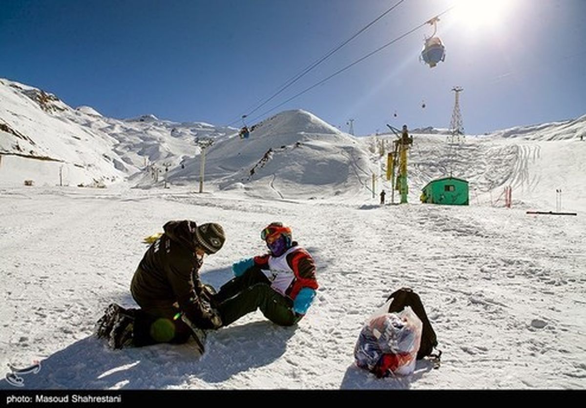 تصاویر: مسابقات بینالمللی پارا اسنوبرد