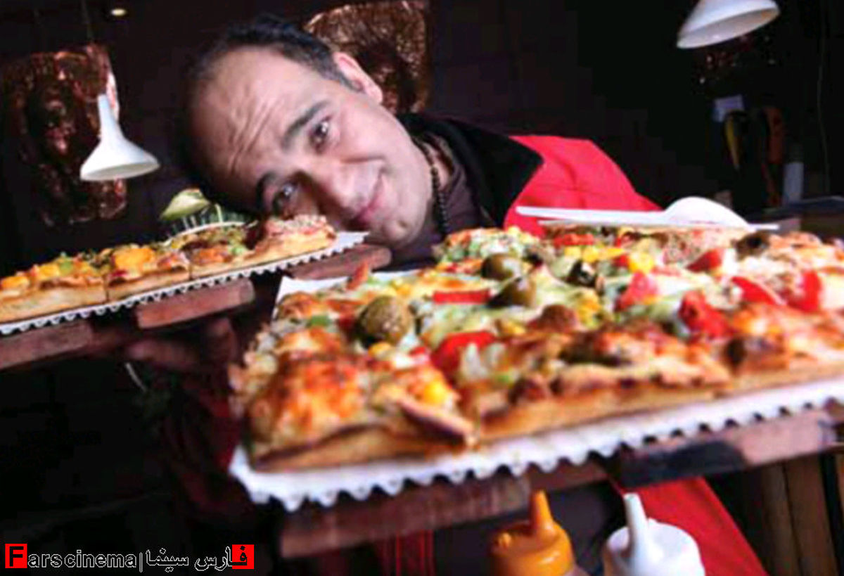 عکس/ نادر سلیمانی در رستورانش