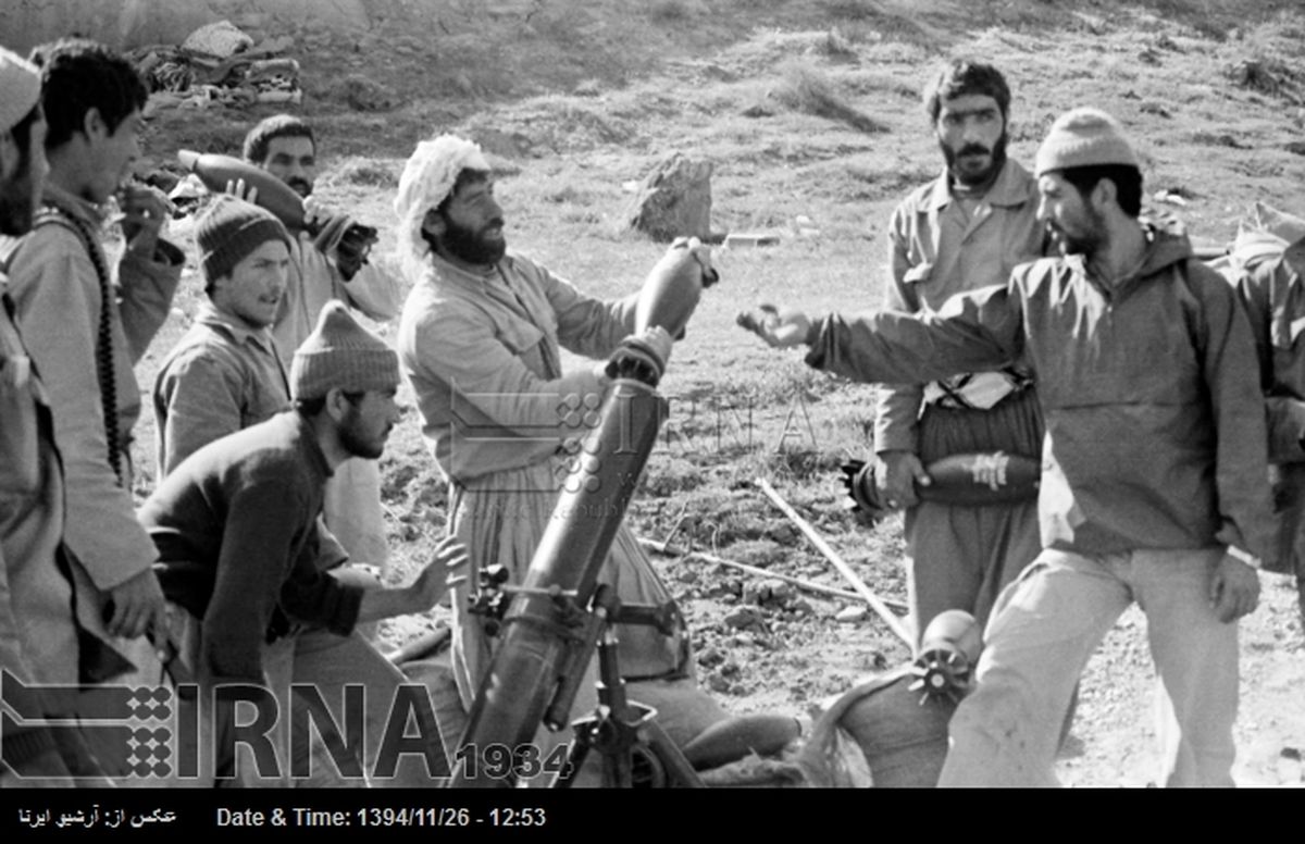 تصاویر قدیمی از آغاز عملیات والفجر ۵ در ۲۷ بهمن ۱۳۶۲