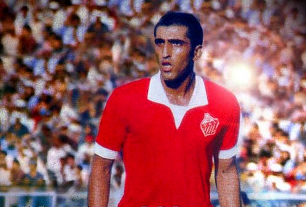 حسین فرکی با لباس پرسپولیس /عکس