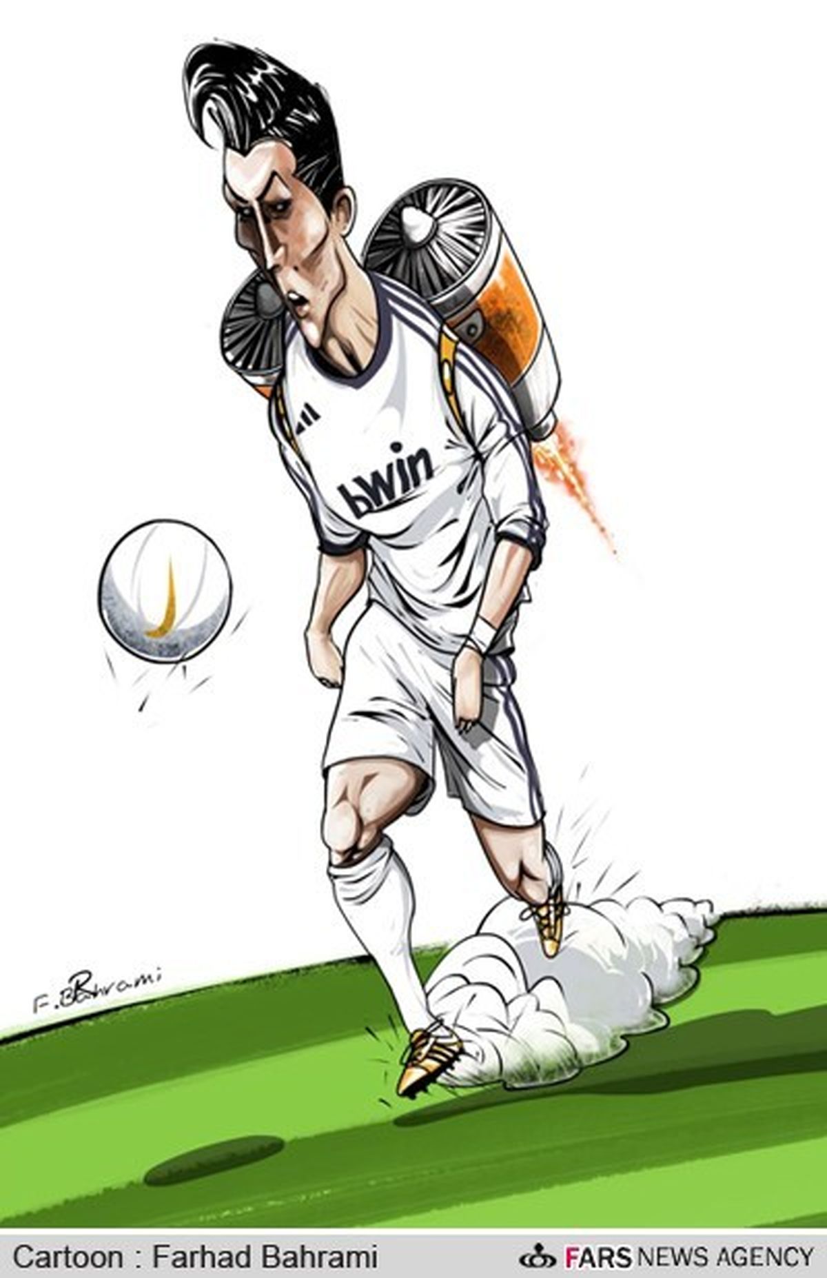 درخشش رونالدو در ال‌کلاسیکو!/کاریکاتور