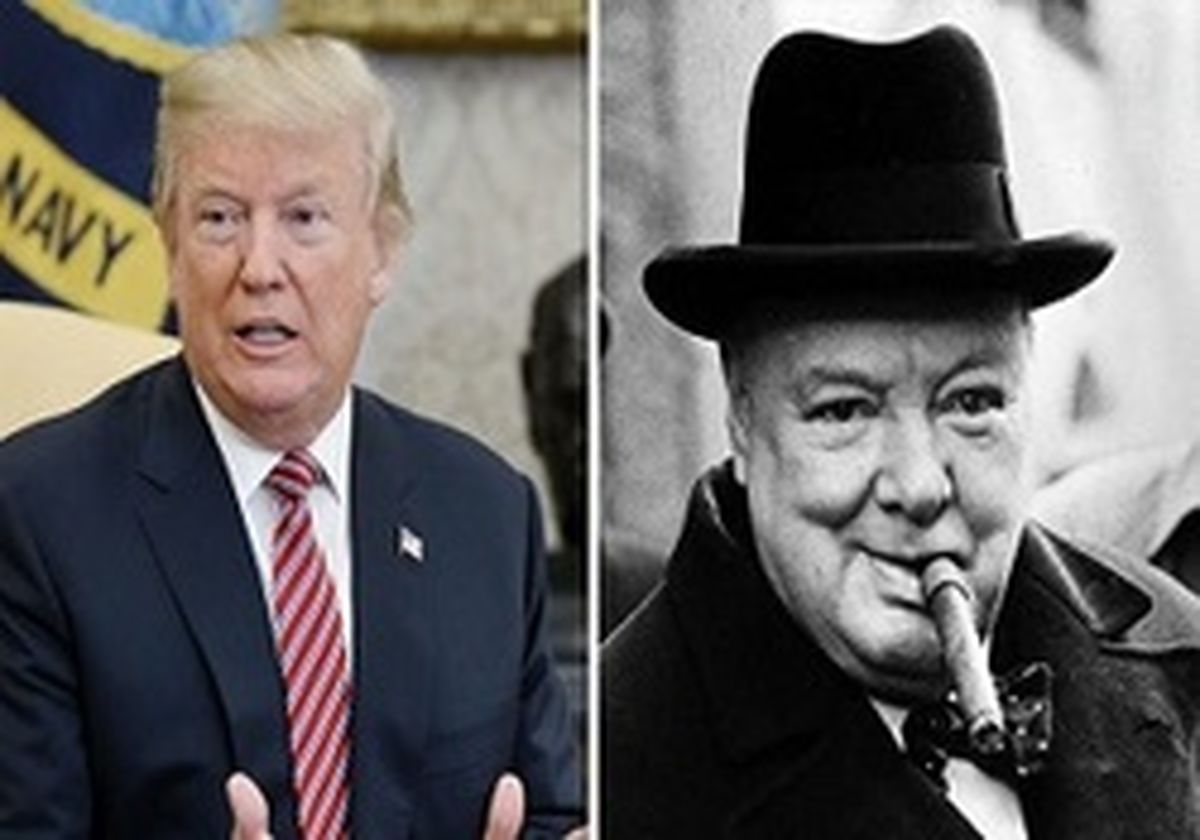 علاقه وافر ترامپ به بازدید از اتاق جنگ چرچیل در انگلیس!