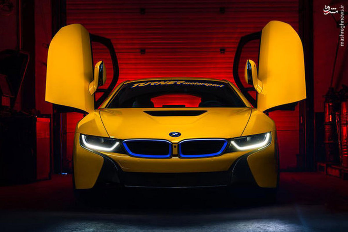 تصاویر: ب ام و i۸ با رنگ خاص