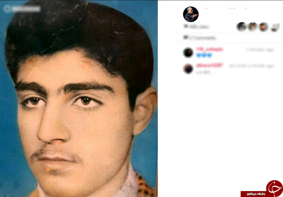 عکس: نوجوانی‌های سردار سلیمانی