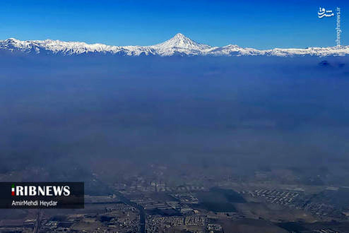 آلودگی وحشتناک هوای تهران +عکس