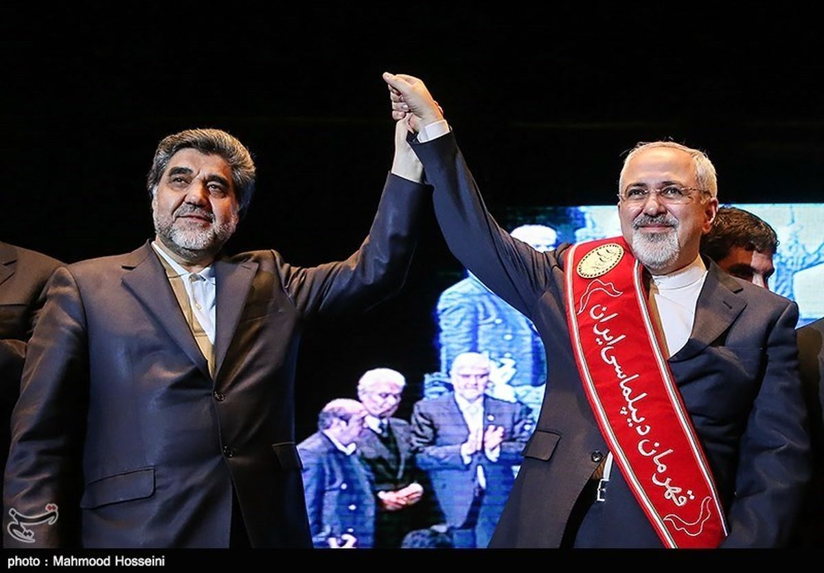 عکس/ظریف قهرمان قهرمانان صنعت