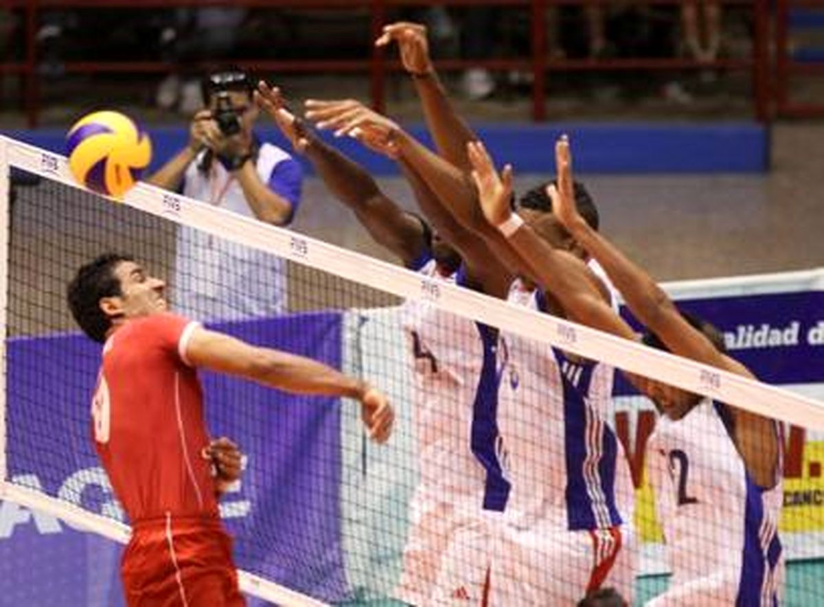 تصاویر/دیدار دوم تیمهای والیبال ایران و کوبا