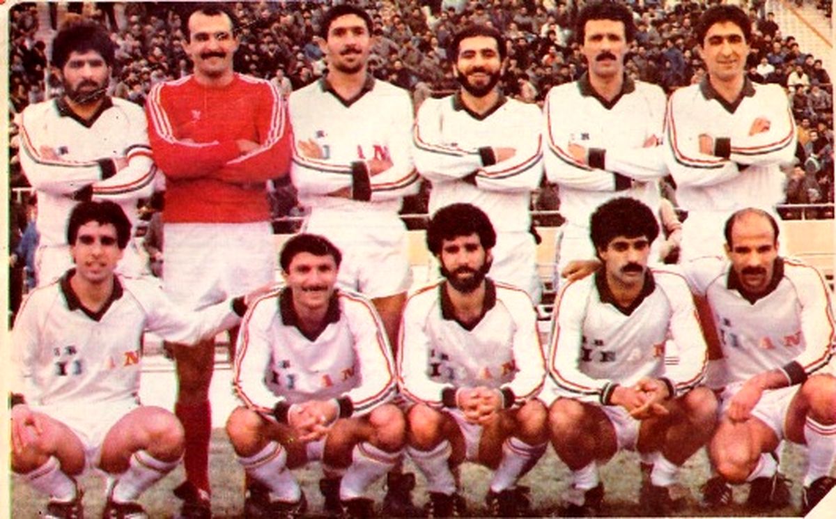 عکس/ تیم ملی فوتبال ایران در سال ۶۴‎