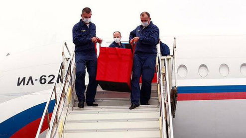 ارسال نخستین محموله واکسن کرونا از روسیه به ونزوئلا +فیلم